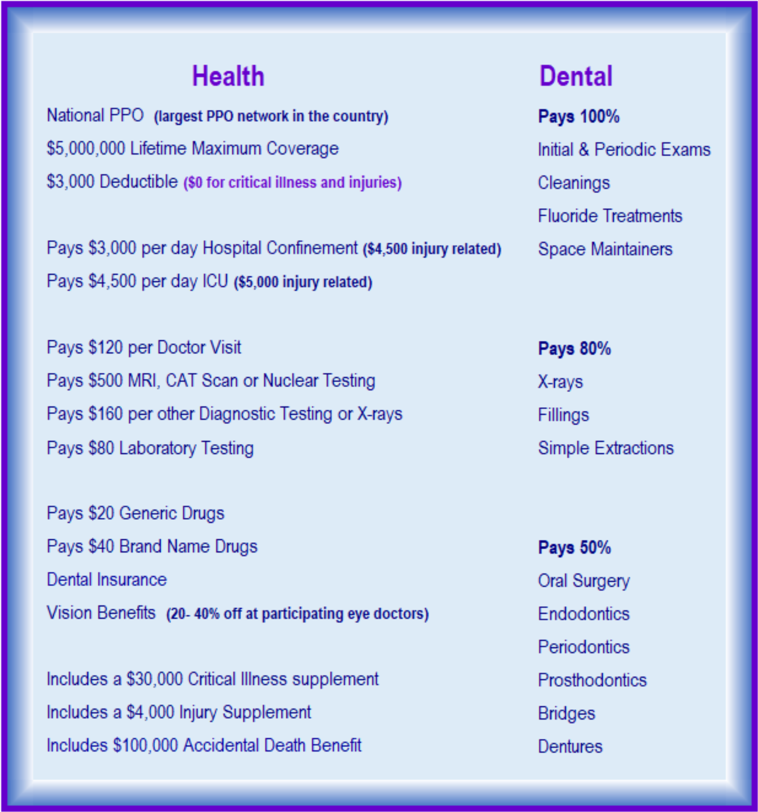 AHU Health & Dental